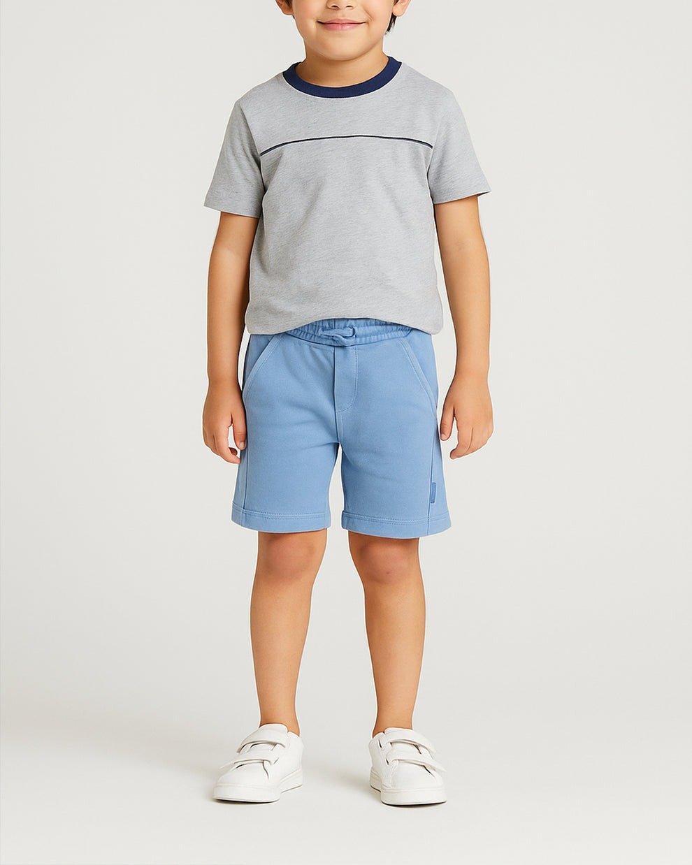 ZARRAA Boy's Premium Shorts Blue Color