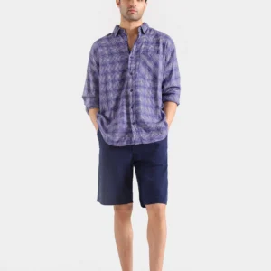 Seersucker Checkered Shirt